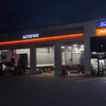 Otok reklamowy termoformowane logo Ford